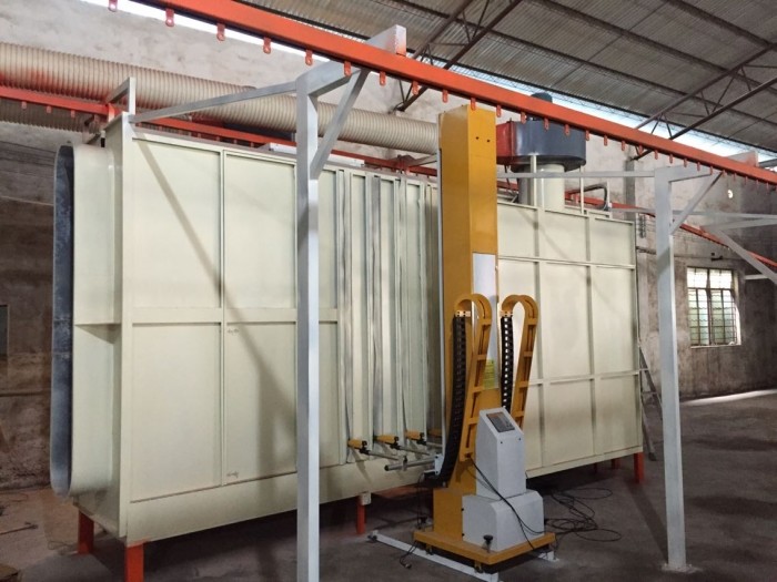 過(guò)線噴粉柜